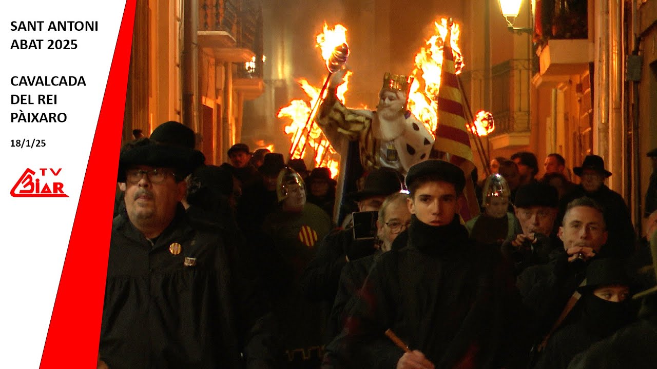 Cavalcada del Rei Pàixaro | FESTES DE SANT ANTONI ABAT 2025 (18-01-2025)