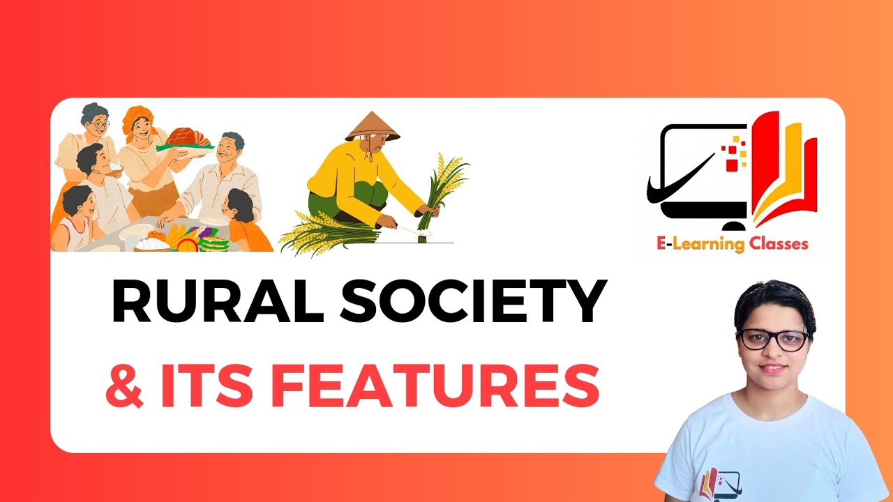 What is rural society| Rural society in sociology and it's  features| #sociology #education #youtube
