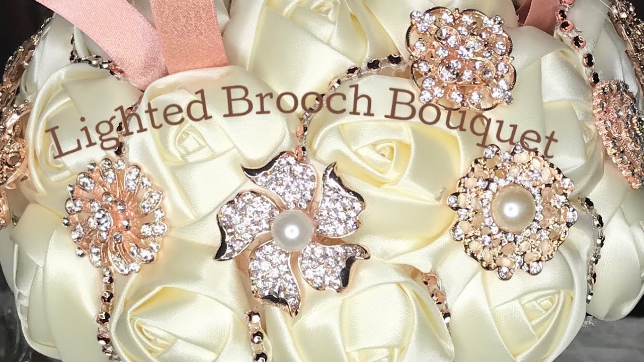 World’s Best Lighted Brooch Bouquet Centerpiece feat. Totally Dazzled