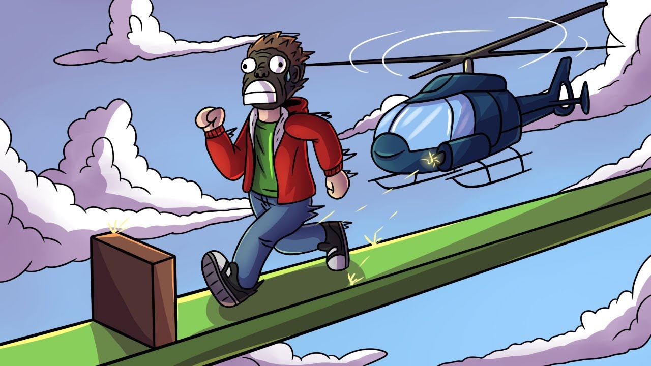 ŠÍLENÁ PARKOUR CHALLENGE V GTA!