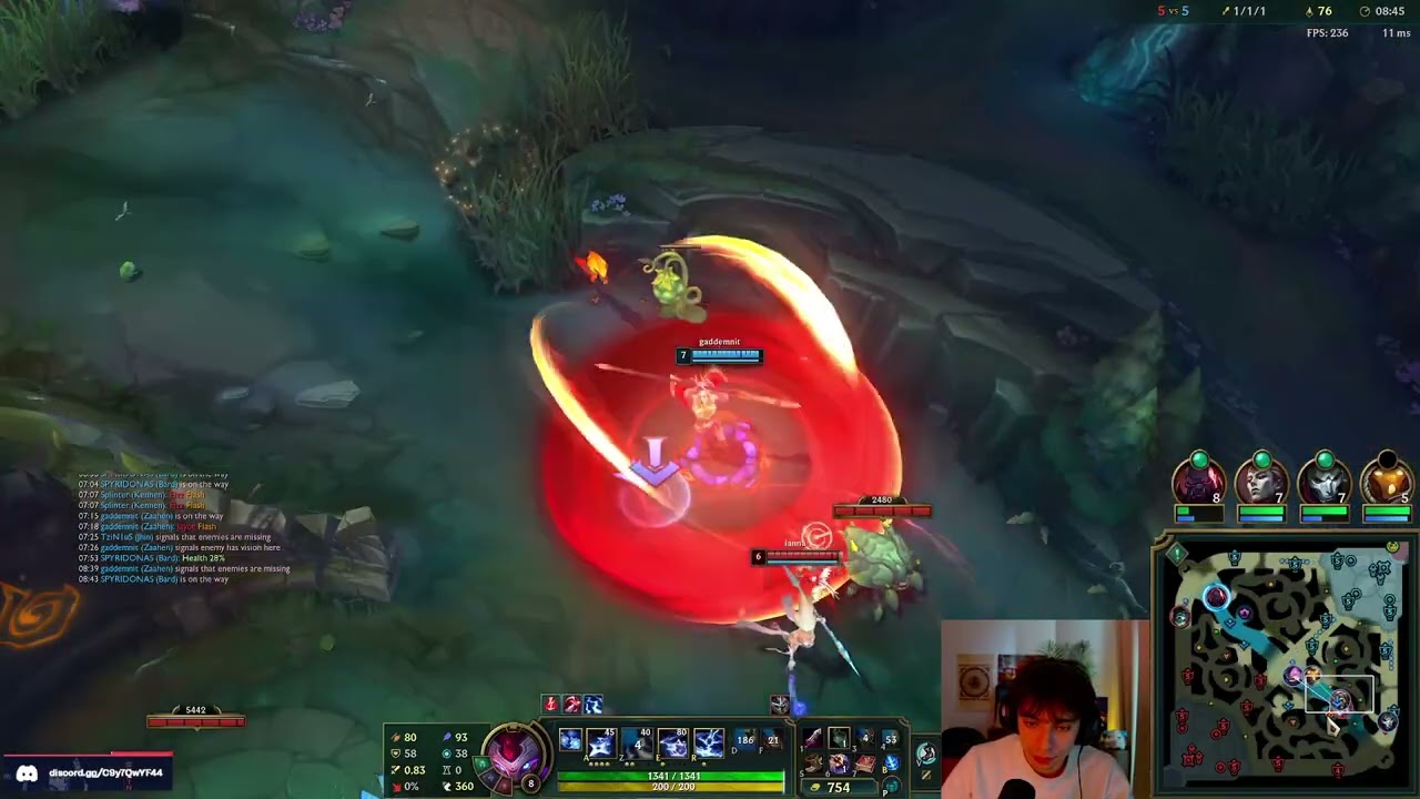 PAS DE MINIATURE, JUSTE JE CHOQUE - RUSH S16 - Kennen vs Fizz