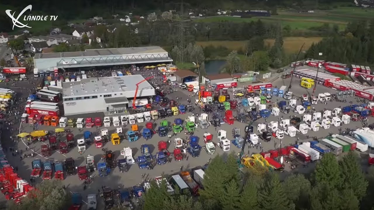 Ländle Truck Show bei Vögel Transporte