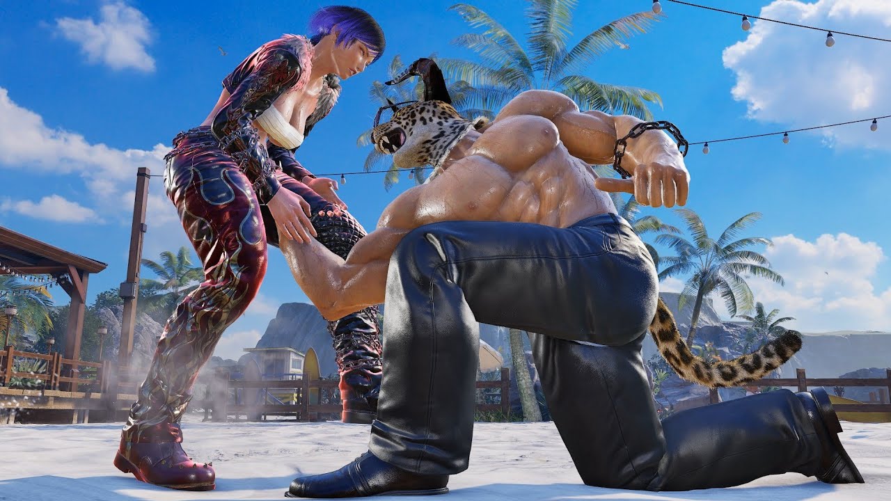 Кинг против Рейны DVJ! Tekken8 Риона