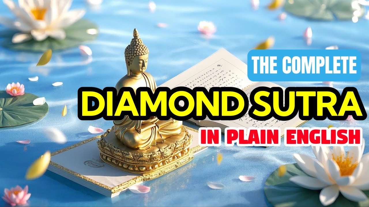 The DIAMOND SUTRA Full Text Explained in Plain English | Buddhist Wisdom