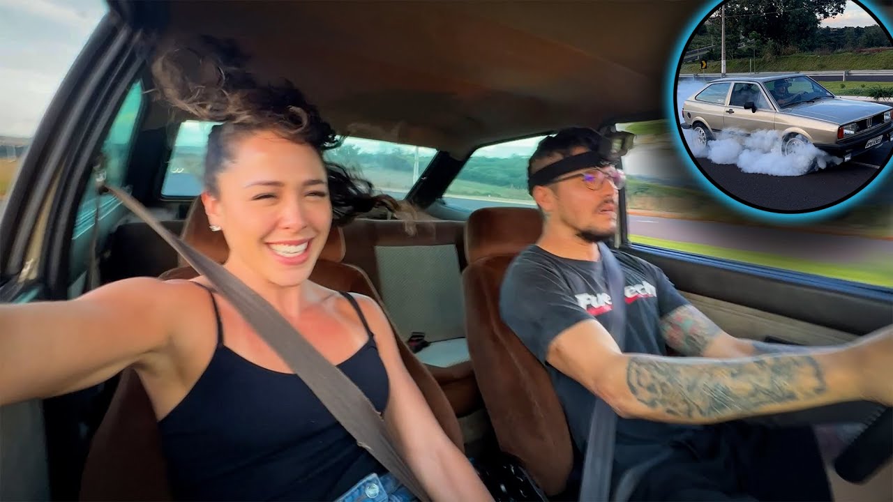 A PRIMEIRA VEZ DA MORENA EM UM GOL TURBO, REACAO DELA