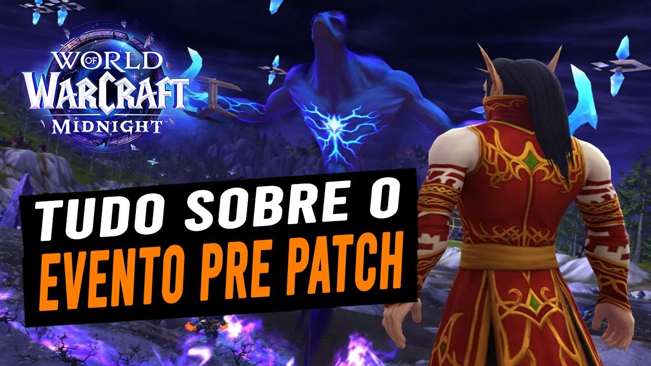Pegue equipamentos at&eacute; ilvl 144 no Evento do Pre-Patch de Midnight!