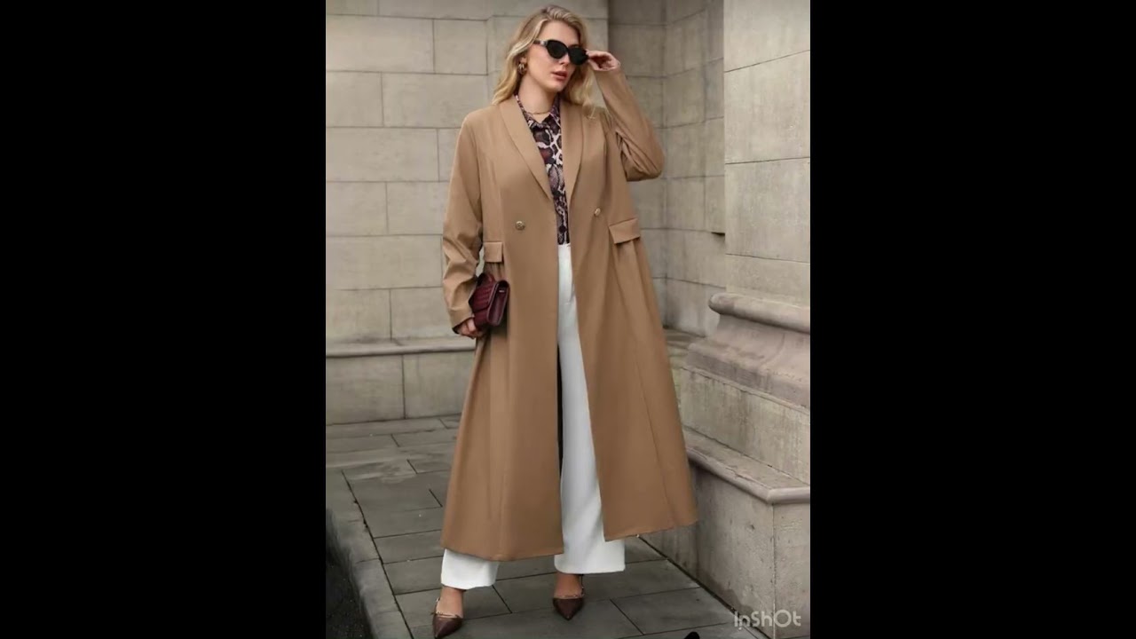 ✨Style Long Coats | Modest Winter Fashion Lookbook❤️