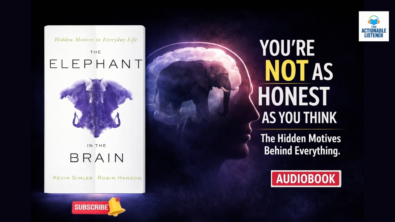 🧠Master Your Hidden Mind|Understand Yourself Like Never Before| The Elephant in the Brain Audiobook