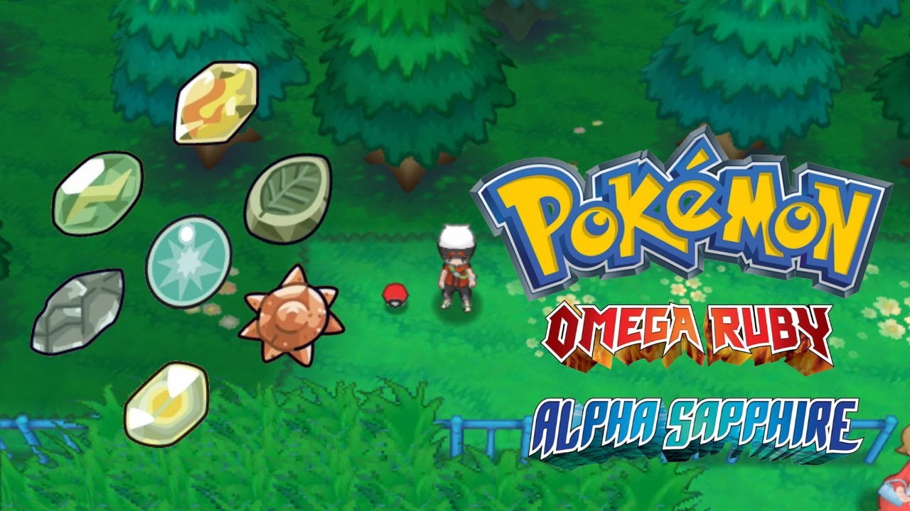 How to get all the Evolutionary Stones in Pokemon Omega Ruby & Alpha Sapphire