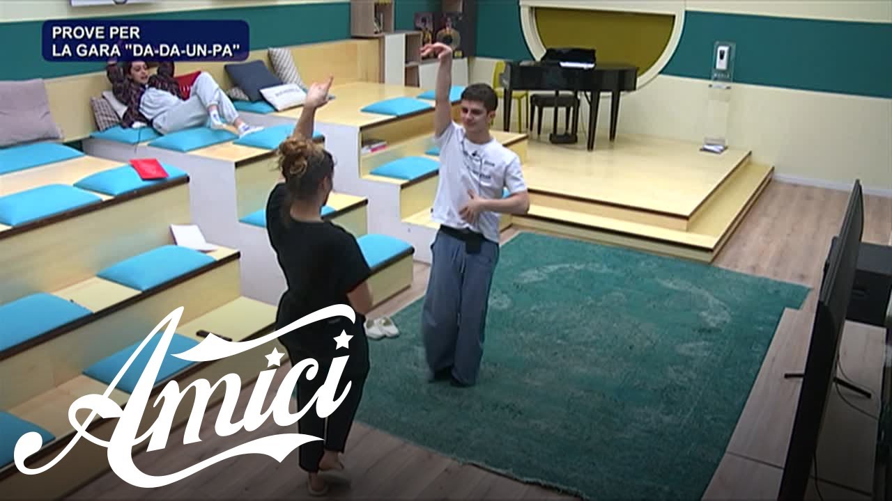 Amici 21 - Le prove per la gara ''Da Da Un Pa''