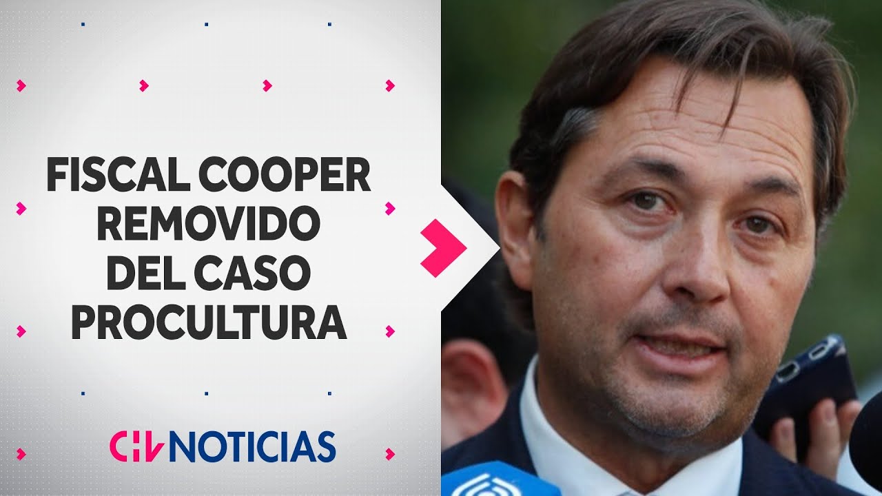 SIGUEN LAS REACCIONES tras la remoci&oacute;n de fiscal Patricio Cooper en investigaci&oacute;n de Caso ProCultura