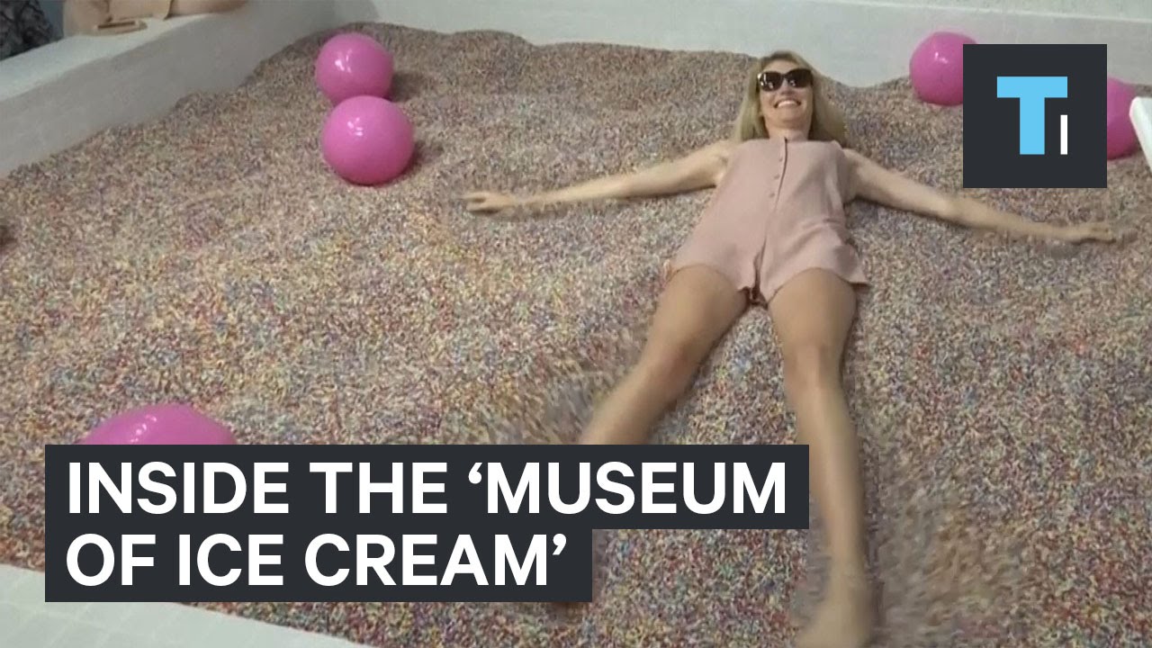 Inside the 'Museum of Ice Cream'
