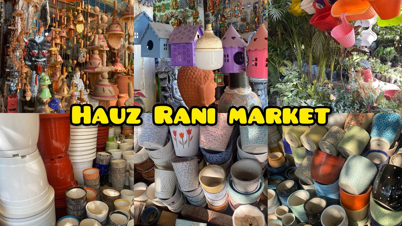 Cheapest Home Decor Items || Hauz Rani Market || Malviya Nagar, Saket, Delhi