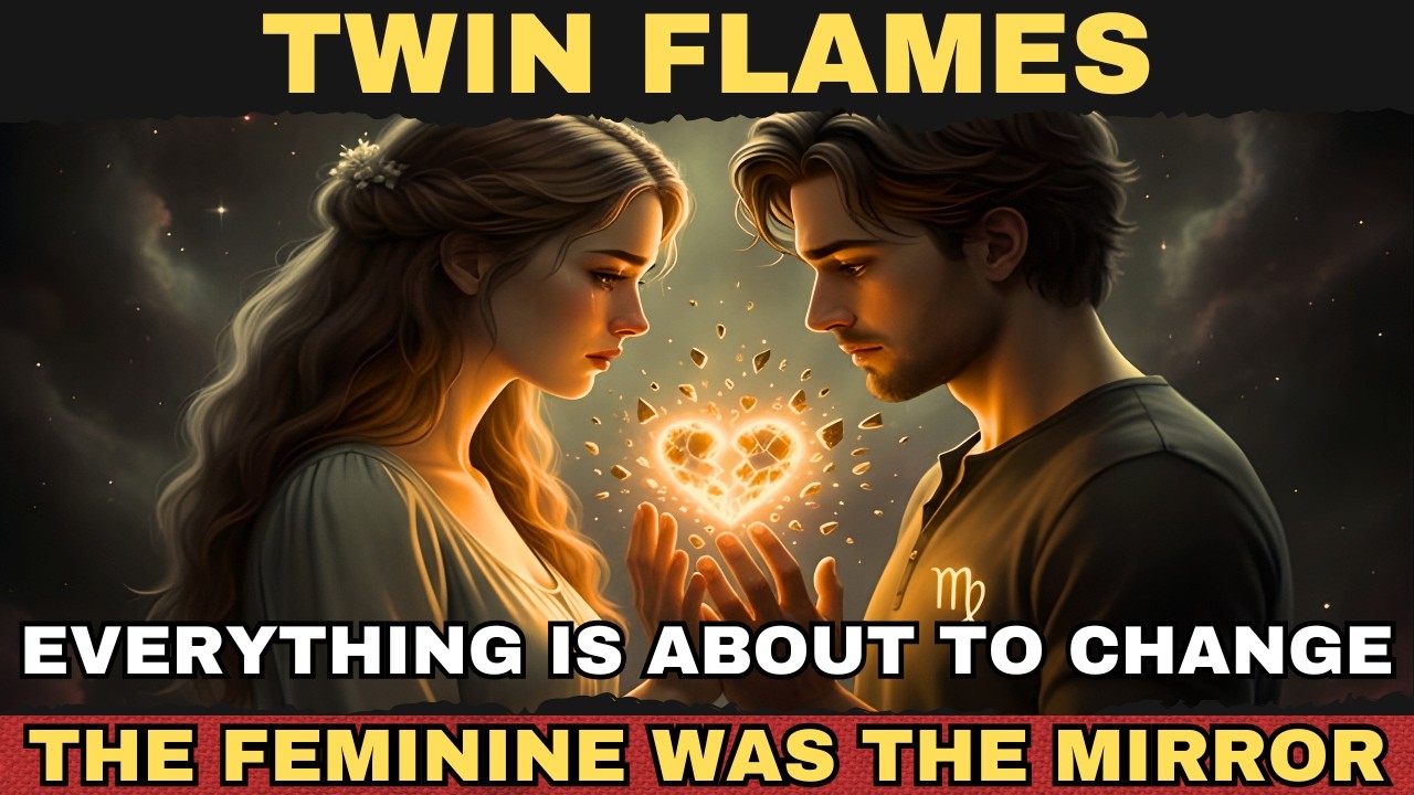 ⚠️ TWIN FLAMES &mdash; THE DIVINE FEMININE WAS THE MIRROR ALL THIS TIME. EVERYTHING IS ABOUT TO CHANGE. ⚠️