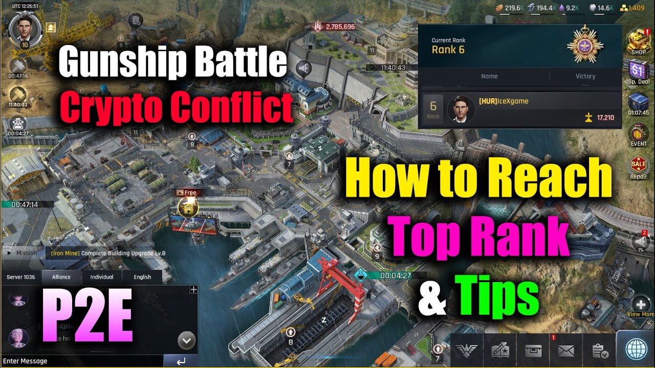 Gunship Battle Crypto Conflict How to Reach Top Rank & Tips