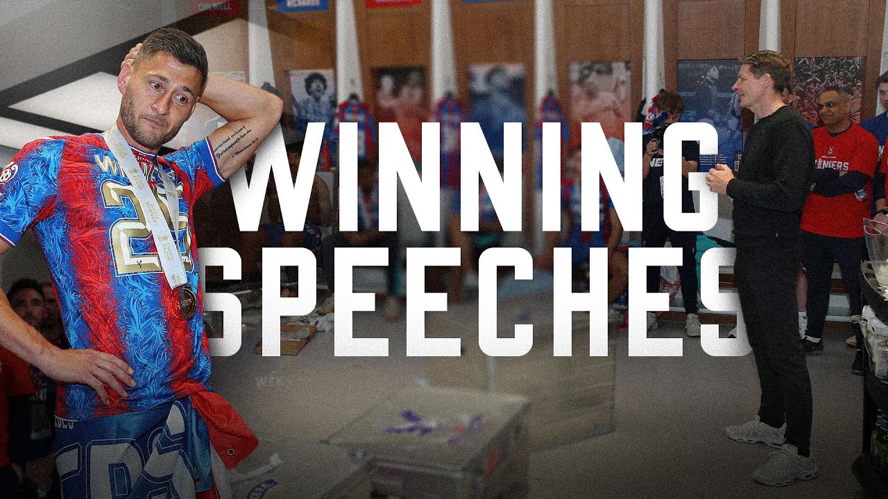 Inside the Changing Room:  FA Cup Victory Speeches 🏆🎙️
