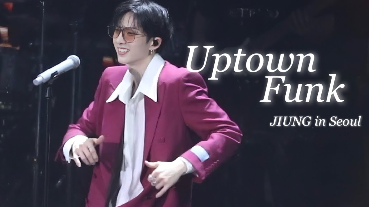 250810 【4K】 Uptown Funk P1Harmony 지웅 jiung ジウン 직캠 in Seoul