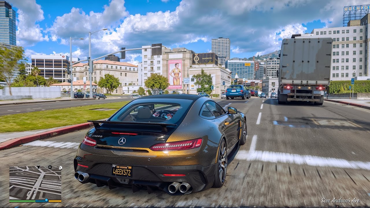 Grand Theft Auto V - SO REAL - Ultra Realistic Graphics on RTX 4090!