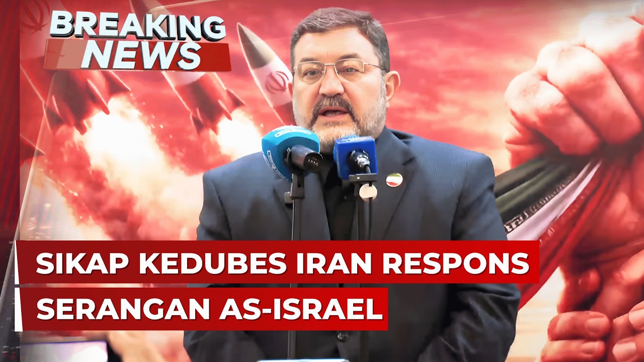 BREAKING NEWS - Konpers Kedubes Iran soal Konflik Timur Tengah usai Serangan AS-Israel