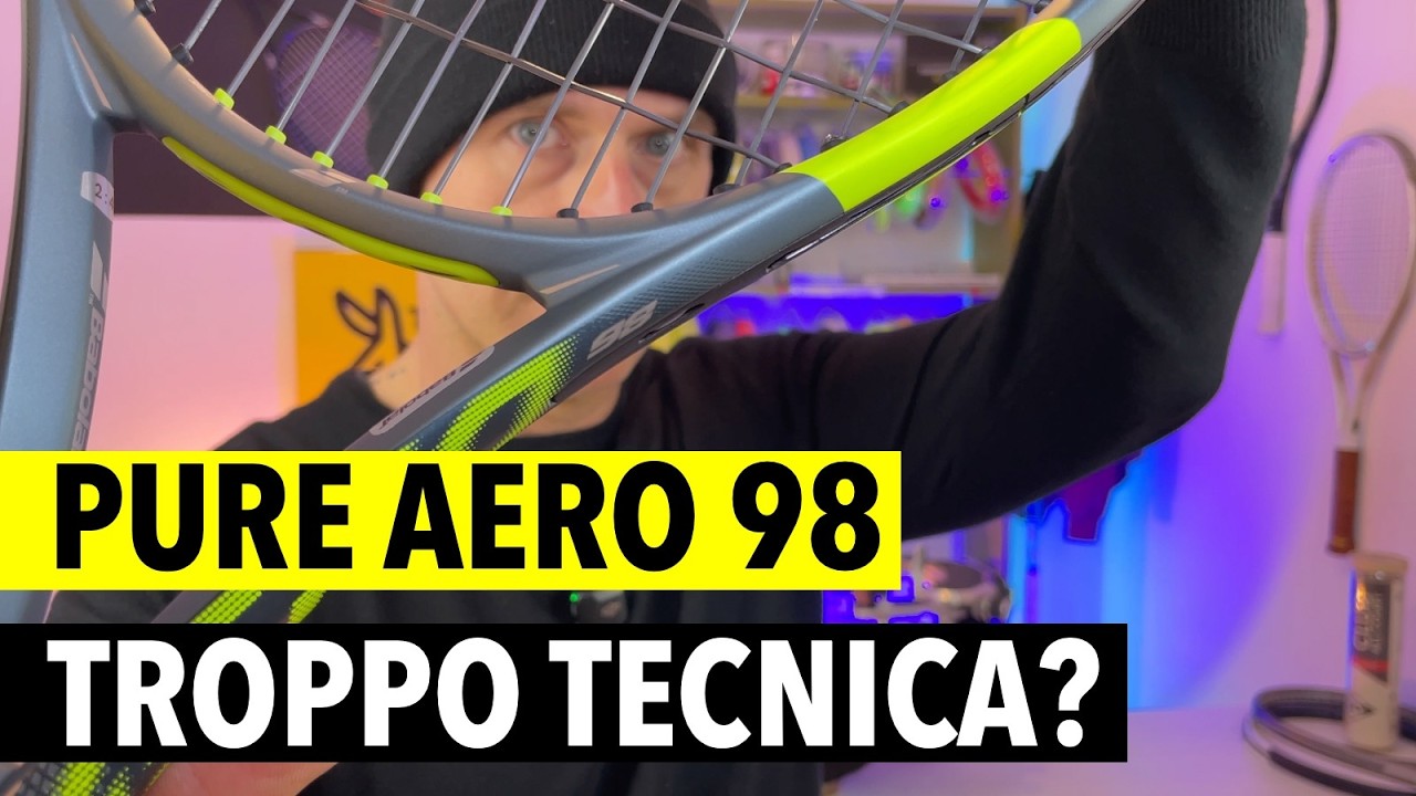 Babolat Pure Aero 98 2026, recensione onesta: spin eccezionale, ma non per tutti