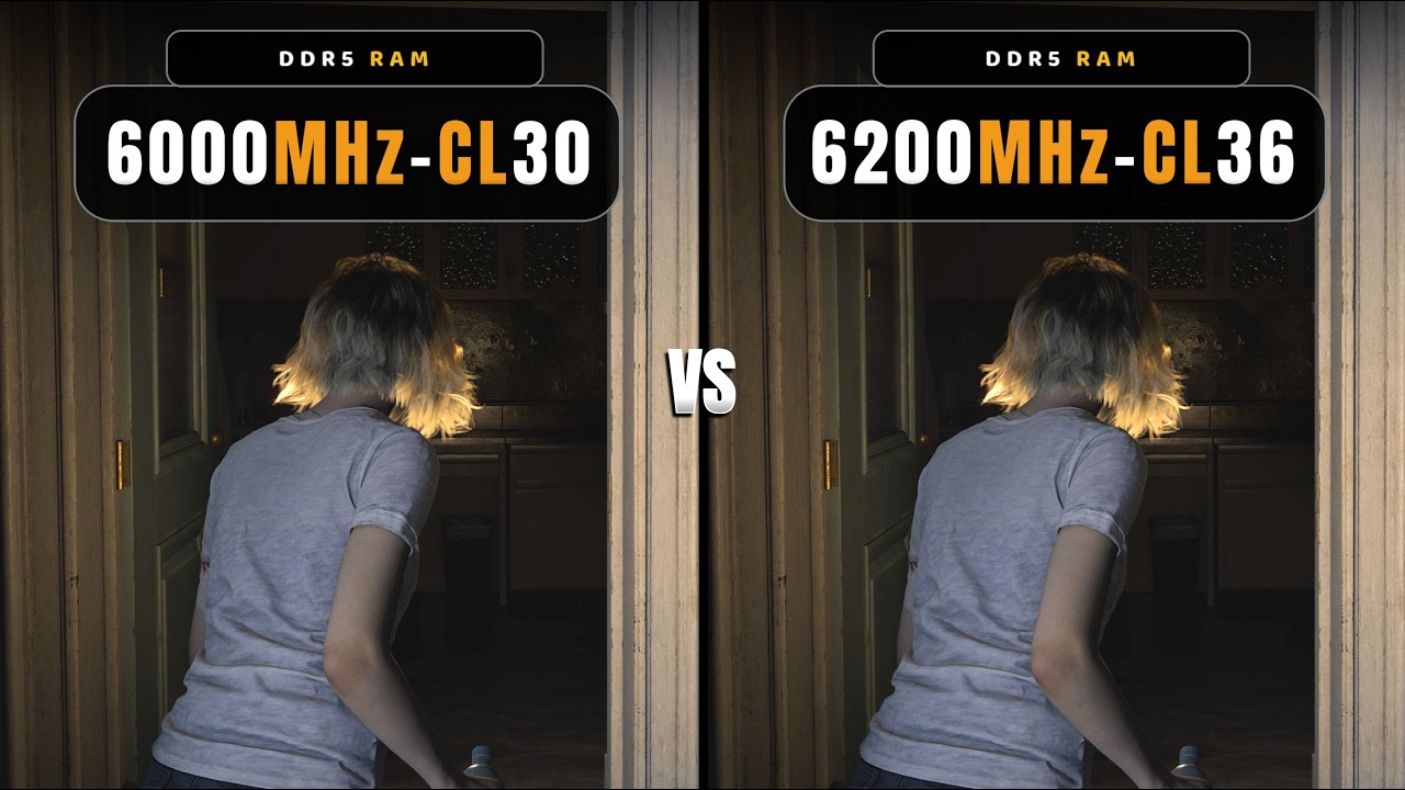 DDR5-6000 CL30 vs 6200Mhz CL36 | DDR5 Ram Comparison
