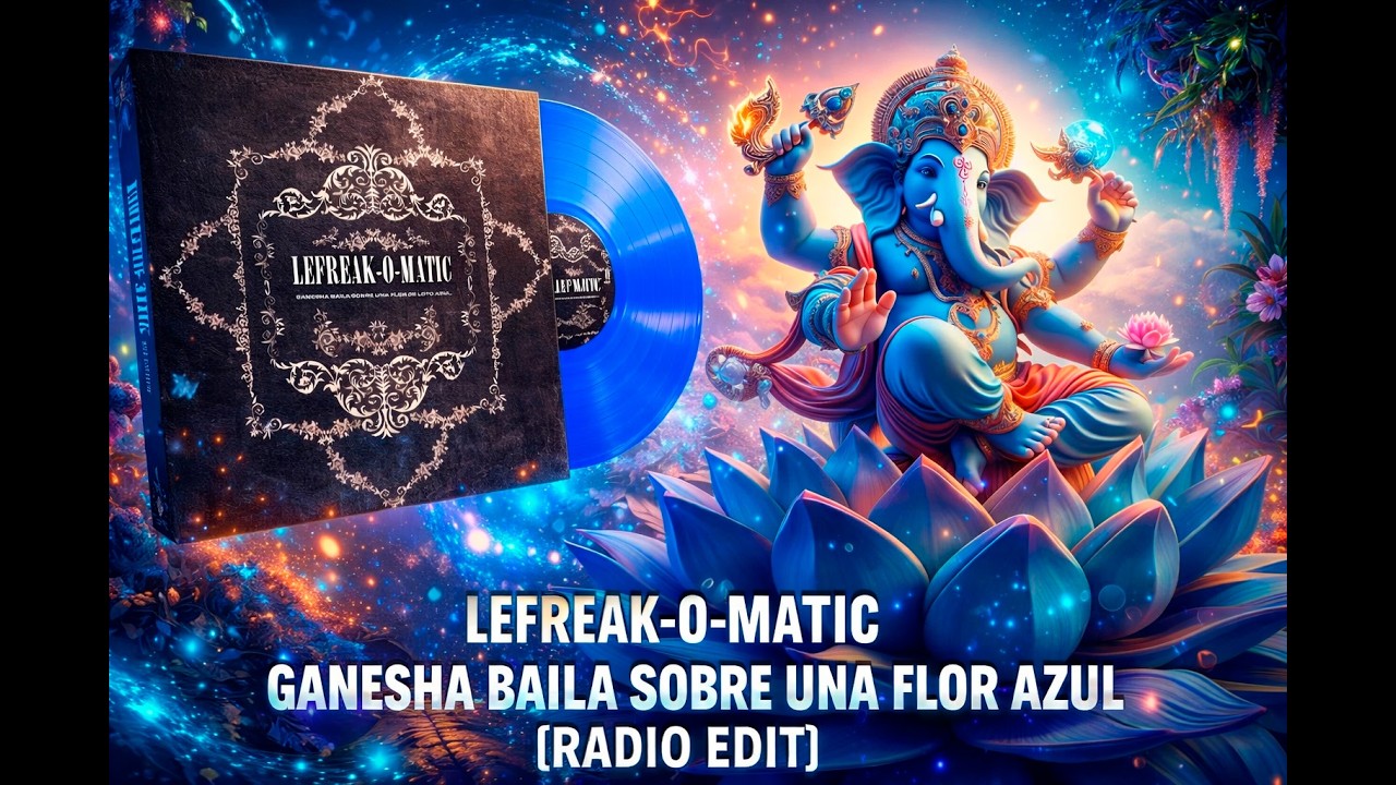 𝕃𝔼𝔽ℝ𝔼𝔸𝕂-𝕆-𝕄𝔸𝕋𝕀ℂ - GANESHA BAILA SOBRE UNA FLOR DE LOTO AZUL (RADIO EDIT)