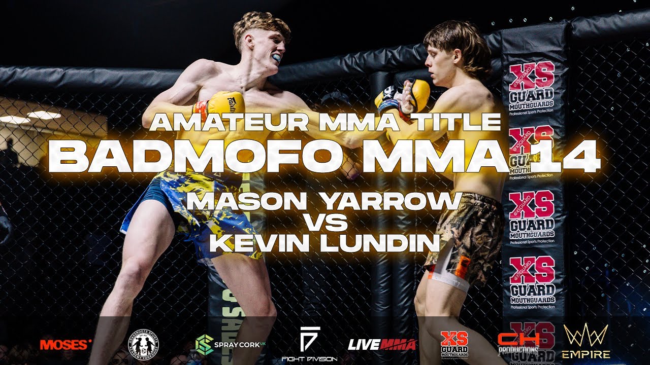 BMF 14 | Mason Yarrow vs Kevin Lundin | Amateur MMA Title