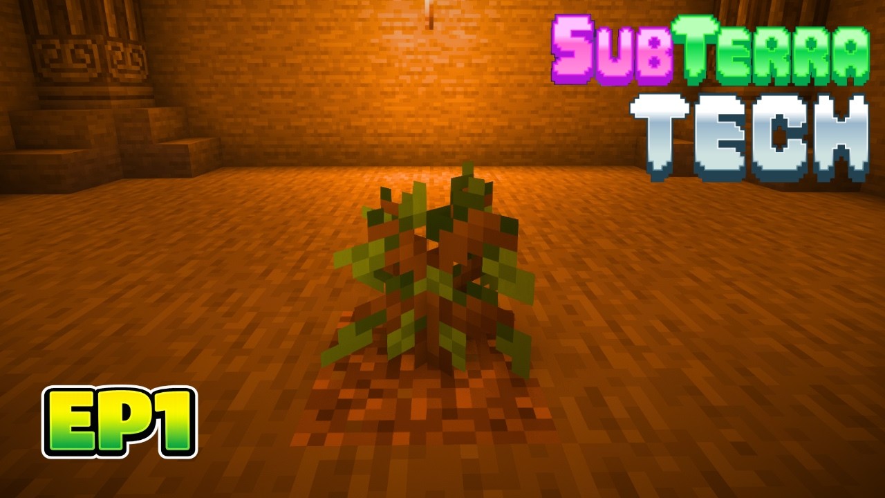 A New Tech StoneBlock Modpack! | SubTerra Tech Modpack