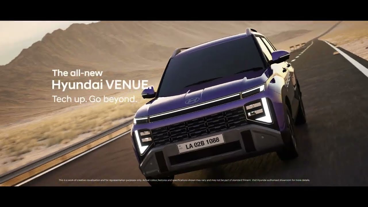 Bold. Sporty. Unstoppable. Meet the All-New Hyundai VENUE