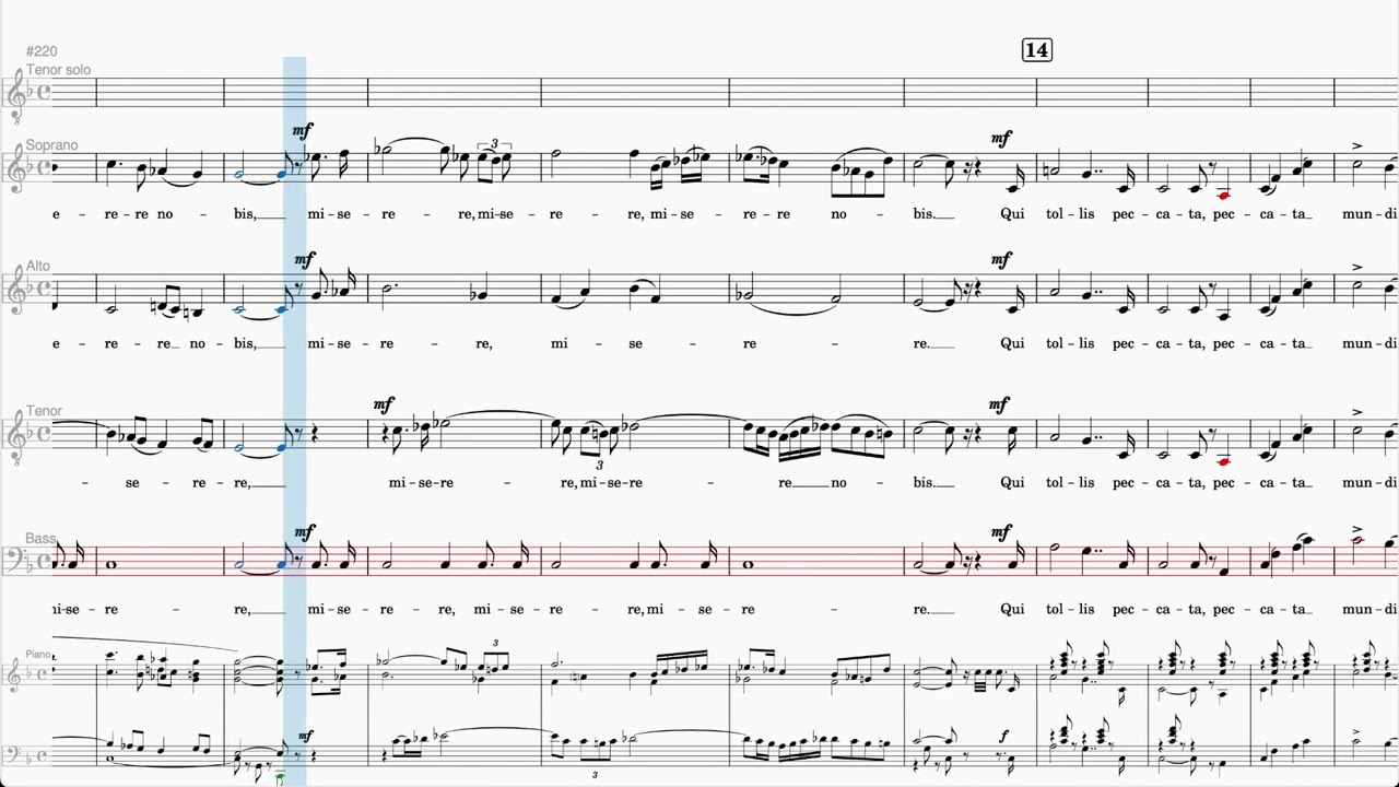 Puccini - Messa 2 Gloria Bass
