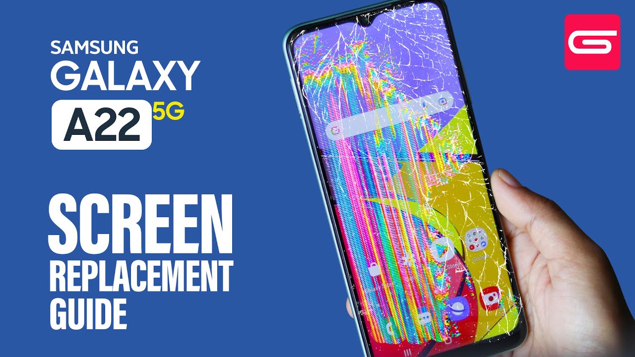 Samsung Galaxy A22 5G LCD Touch Screen Replacement - Service Pack