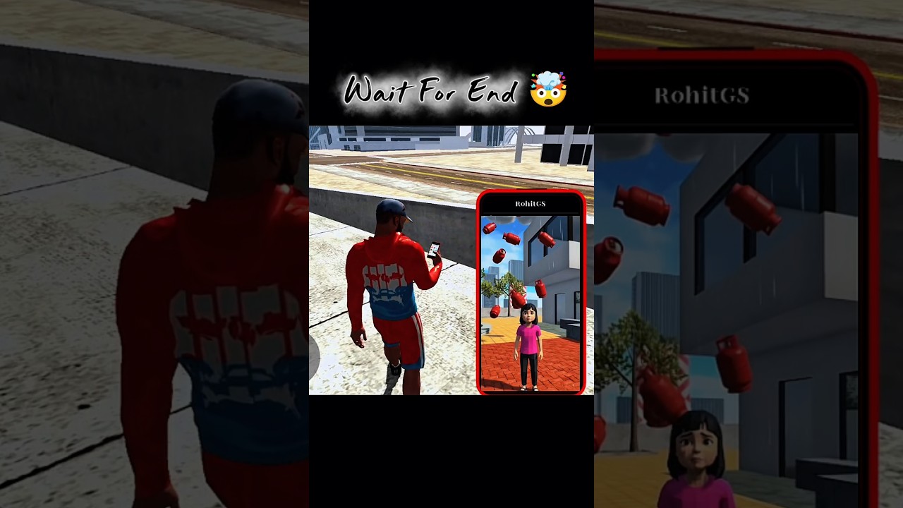 Papa gas tank ki barish 🤯 INDIAN BIKE DRIVING 3D 💥 #shortsfeed #viral #gta