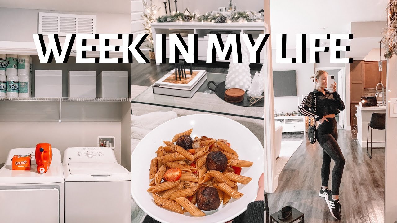WEEK IN MY LIFE LIVING IN LAS VEGAS (CLEANING, COOKING, WORKING OUT)
