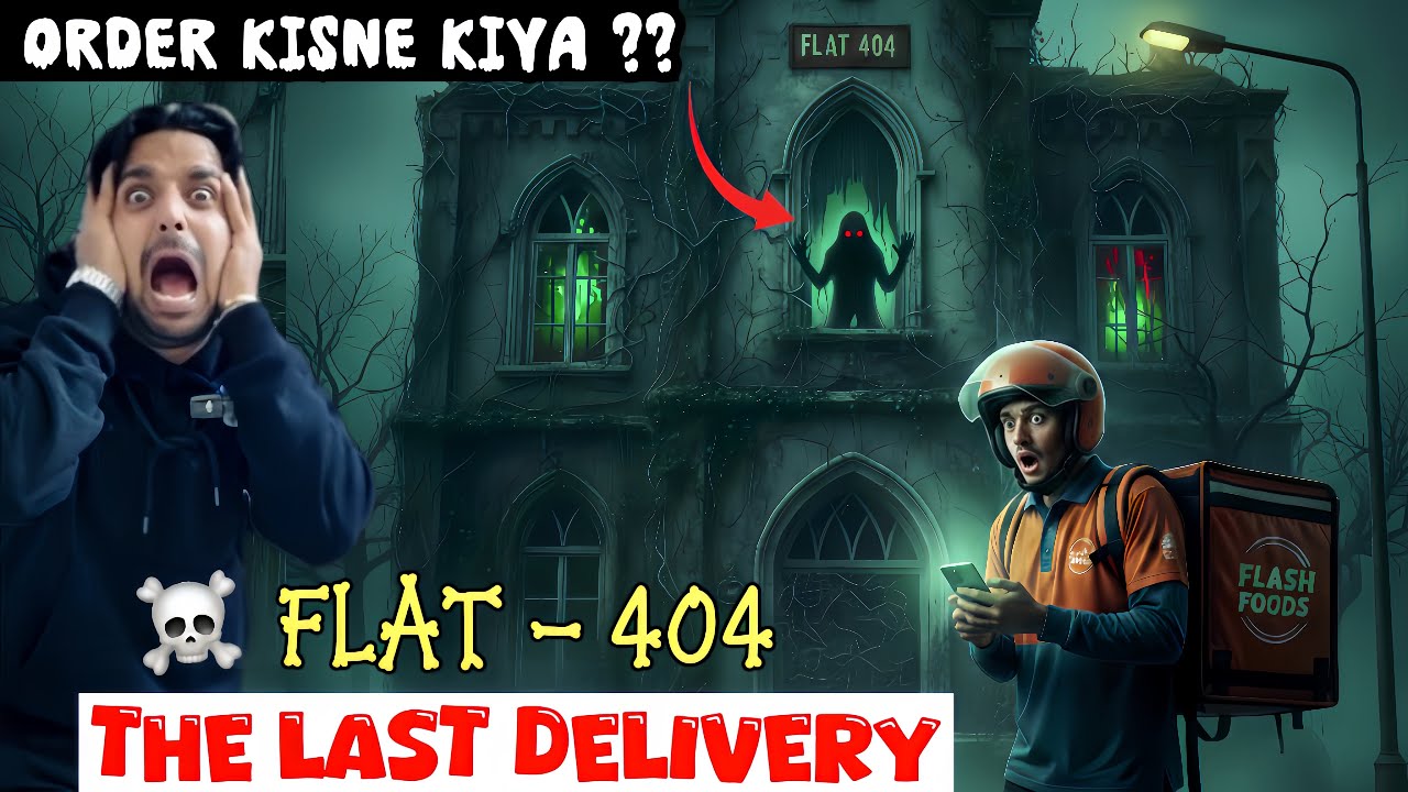 FLAT 404: Delivery Boy Ki Wo Aakhri Raat... 😱 | Horror Storytelling Hindi | The Last Delivery