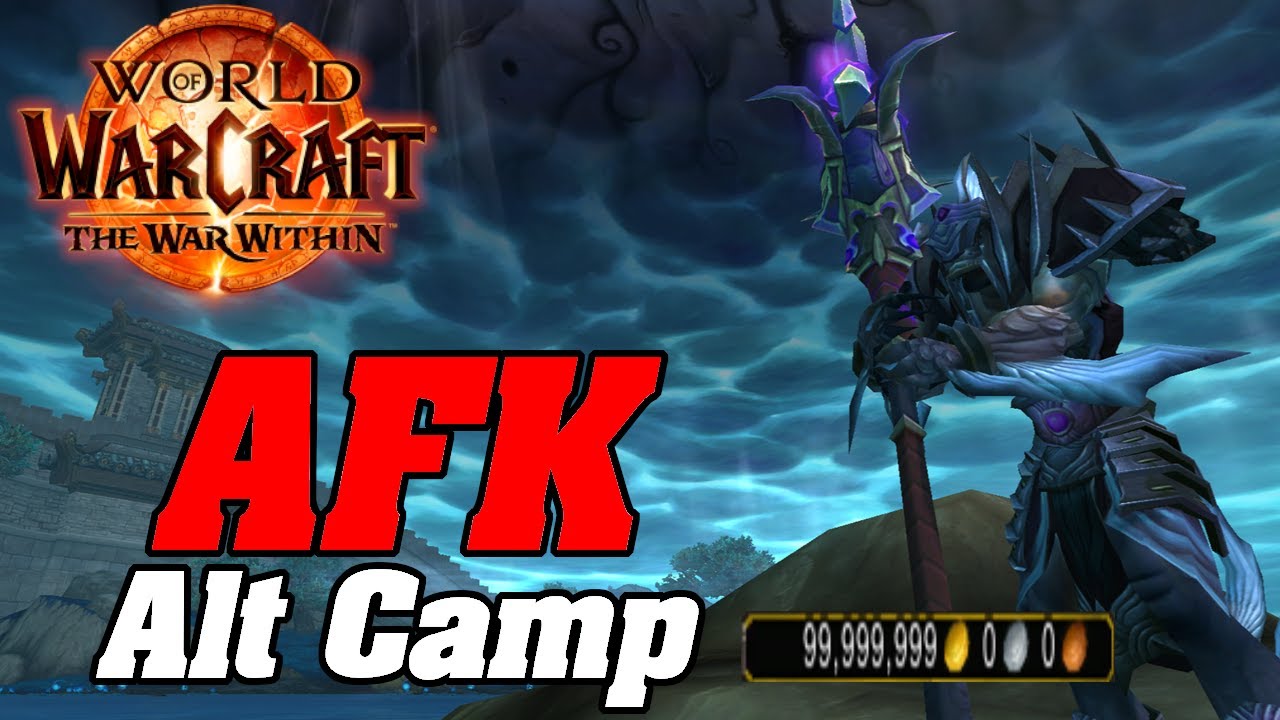 AFK Alt Camping! Make INSANE Gold! War Within Goldguide Part 2