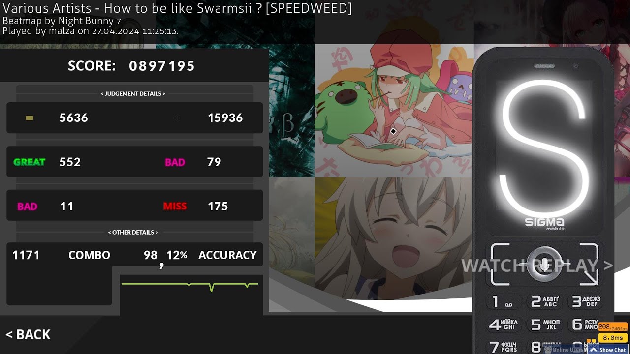 How to be like Swarmsii ? [SPEEDWEED] 98.12%