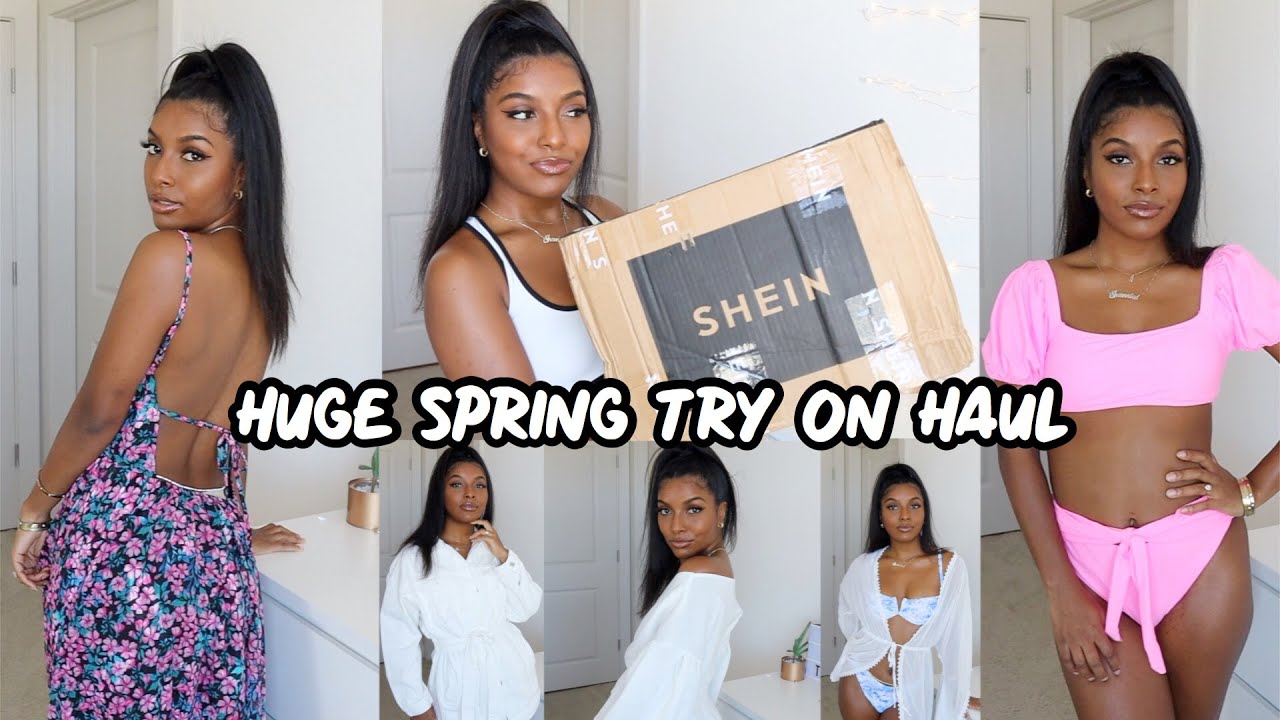 ANOTHER HUGE SHEIN HAUL | SPRING TRY ON!