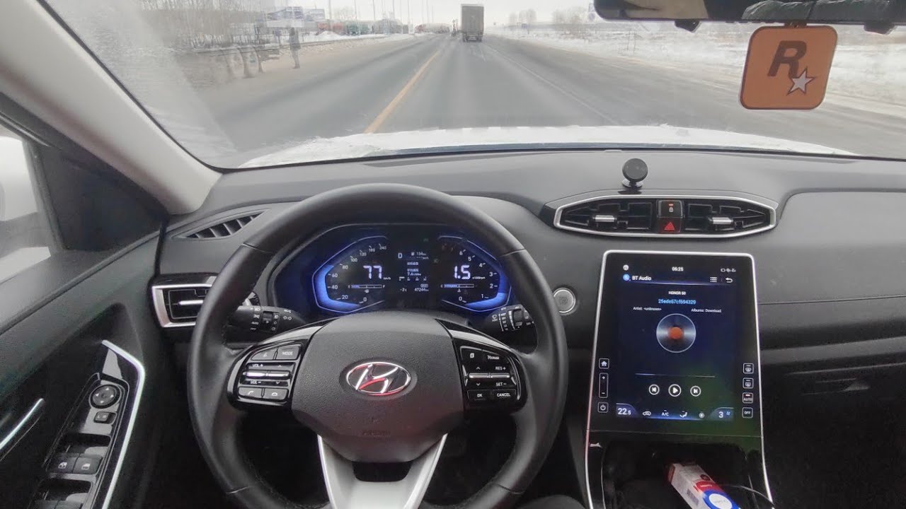 Ч4 Ix 25 Зимний перегон Hyundai. С Благовещенска в Анапу. Сибирь и Уральский участок.