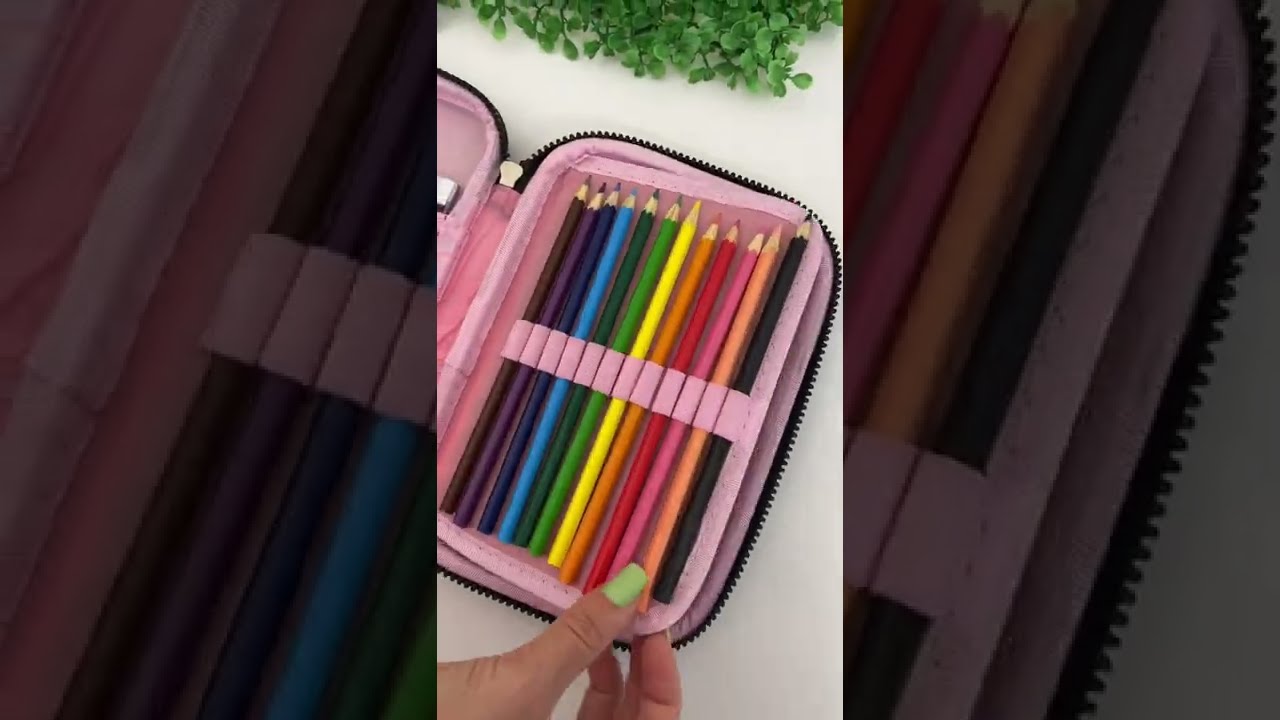 ESTOJO BOX CAPRICHO COLORIDO DAC #shorts #studygrambr #papelaria #materialescolar