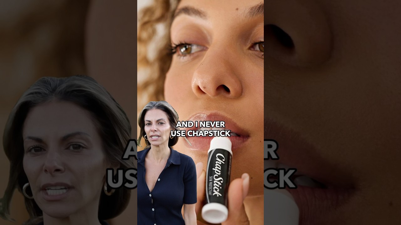 I&rsquo;m a doctor and I NEVER WEAR CHAPSTICK! Why?👉🏼 #doctor #shorts #chappedlips