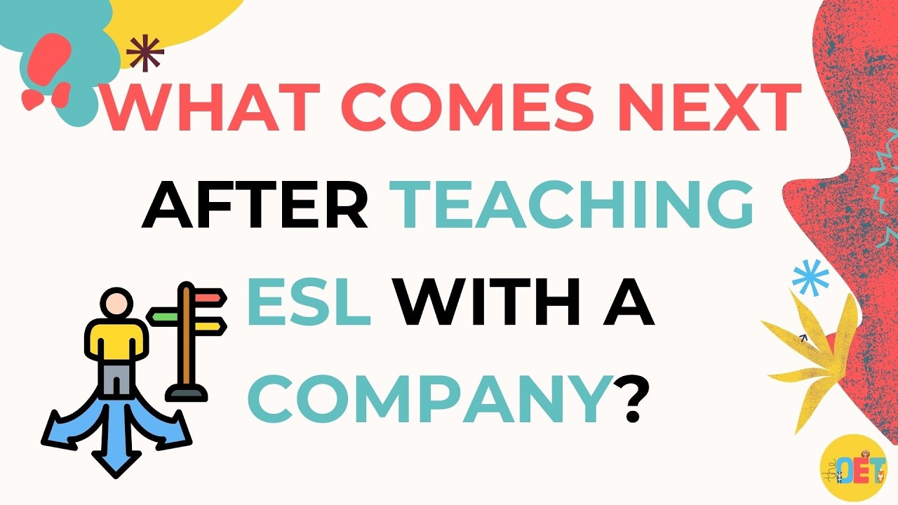 What Comes Next After Teaching ESL Online With A Company?