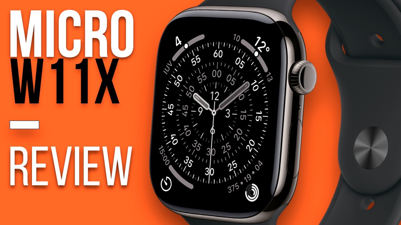 Smartwatch MICROWEAR W11X - Review - RESPONDE WHATSAPP com ÁUDIOS e TEXTOS! Vale a pena?