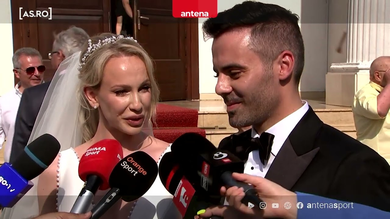 Sandra Izbaşa a îmbrăcat rochia de mireasă şi s-a cununat religios cu Răzvan Bănică. Prima reacţie