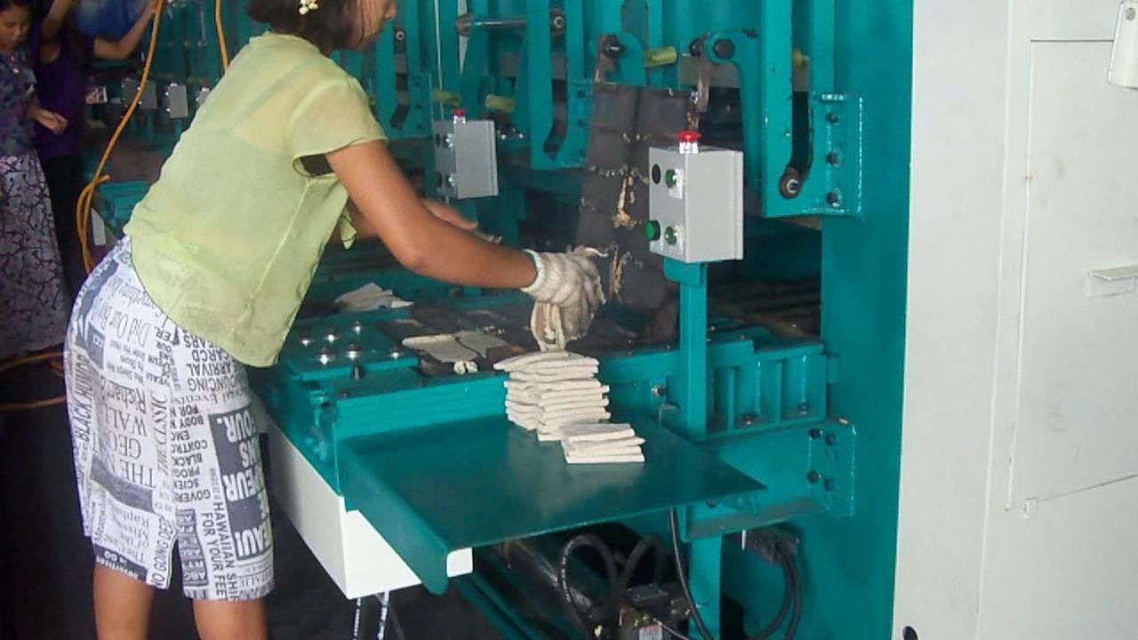 Rubber Sole Production Press