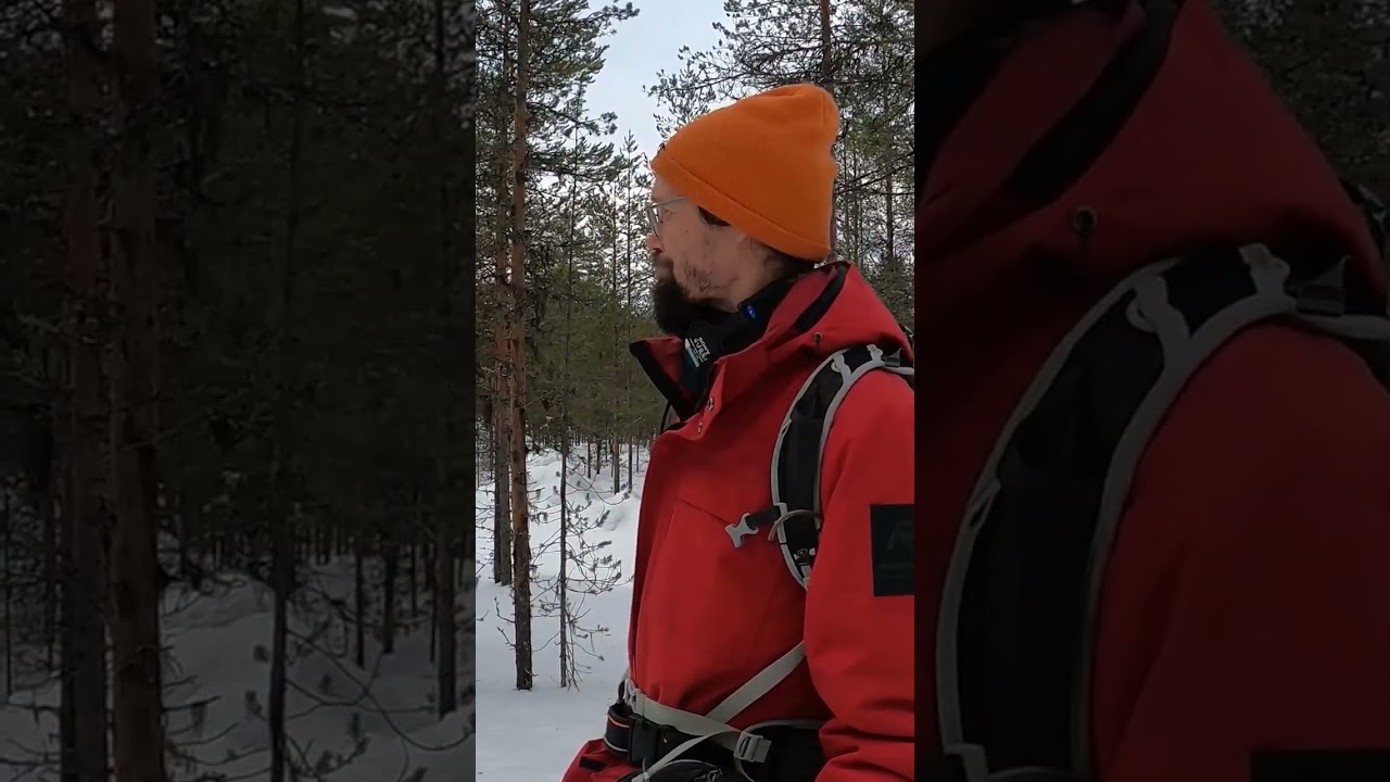 Long time no see! Time for some field recording! #fieldrecording #lapland