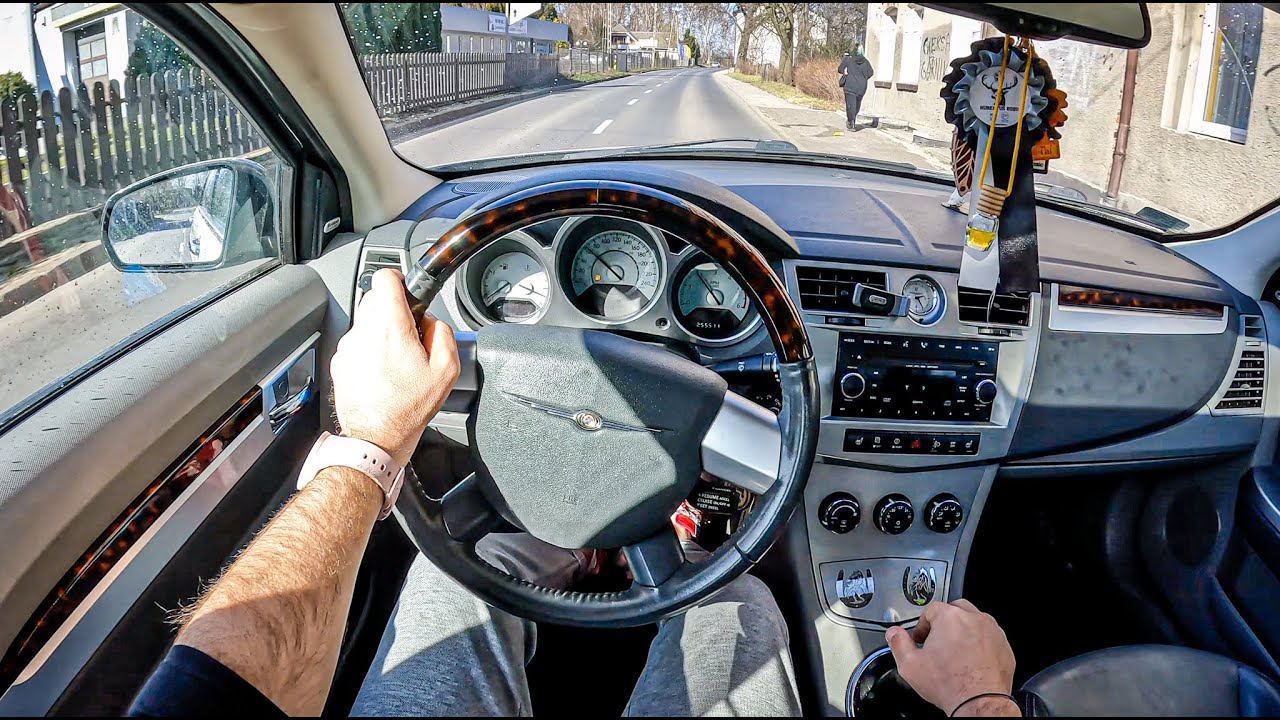 2007 Chrysler Sebring [2.0 CRD 140HP] | POV Test Drive #1142 Joe Black