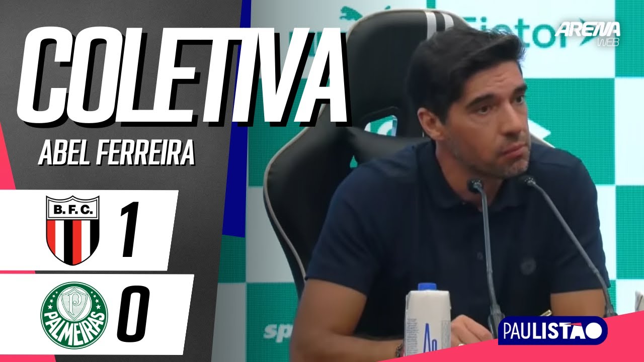 COLETIVA ABEL FERREIRA | AO VIVO | Botafogo-SP x Palmeiras - Paulistão 2026