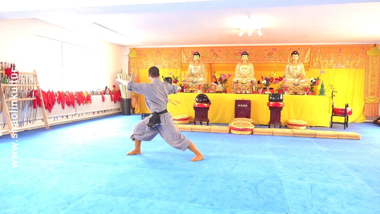 Shaolin Kung Fu - 3. Form - Tong Bei Quan  - Erster Grad (Schüler)