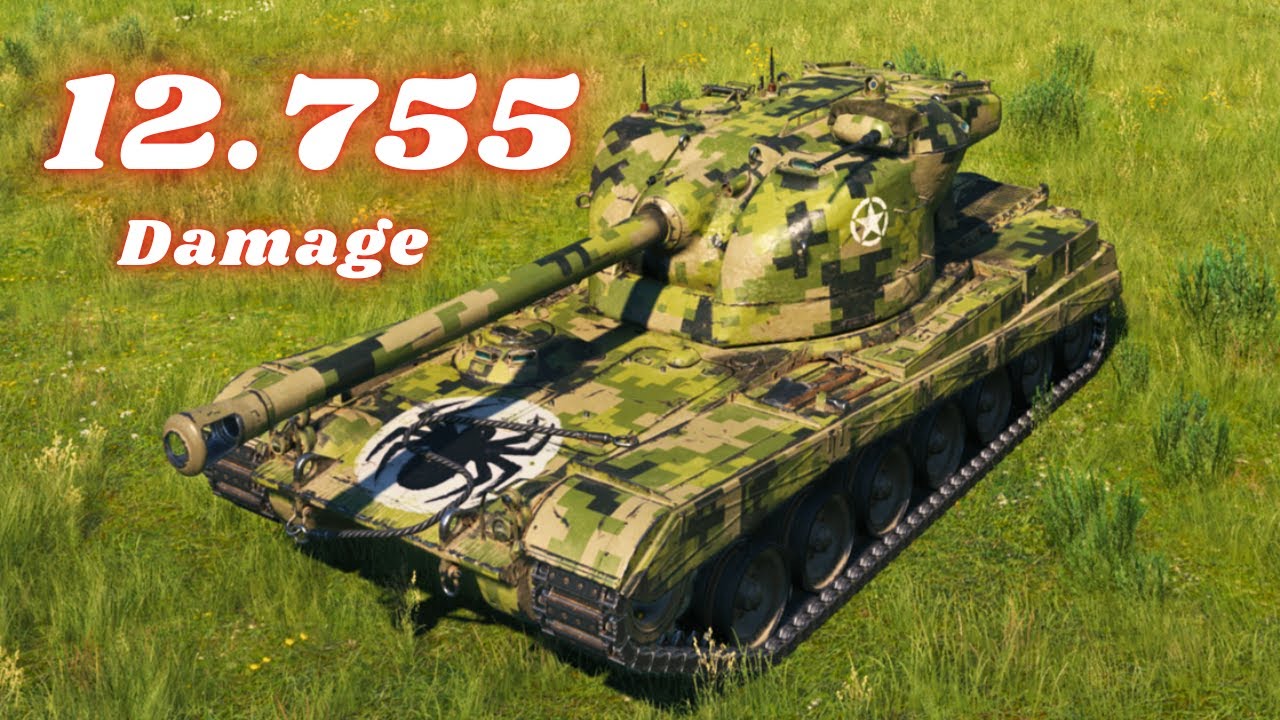H-3 12.755 Damage 7 Kills & Vz. 55 - 10K Dmg 6 Kills World of Tanks ( Мир танков )