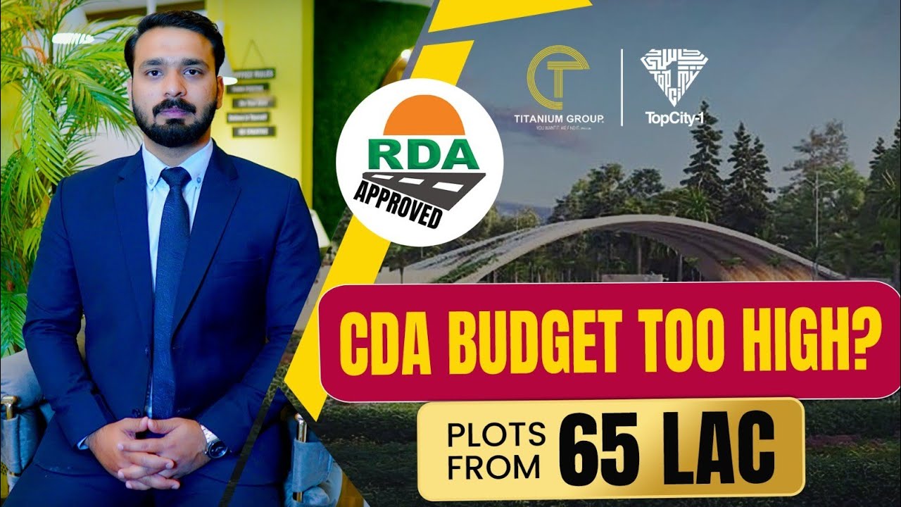 CDA Budget Too High? TopCity-1 Islamabad Plot Options Explained